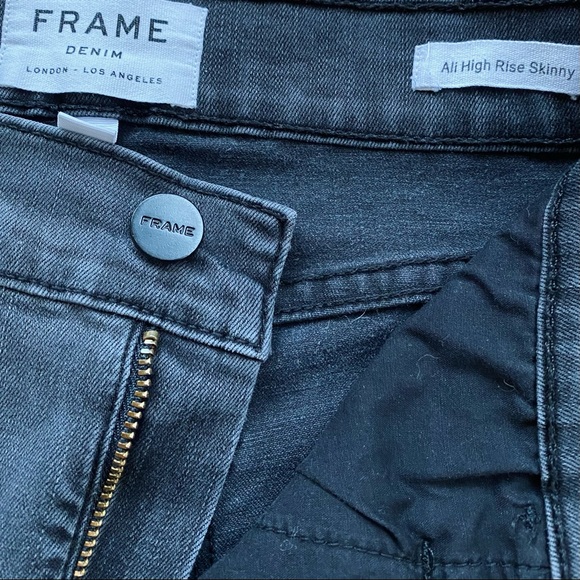 New FRAME Ali High Rise Jeans - Picture 6 of 8